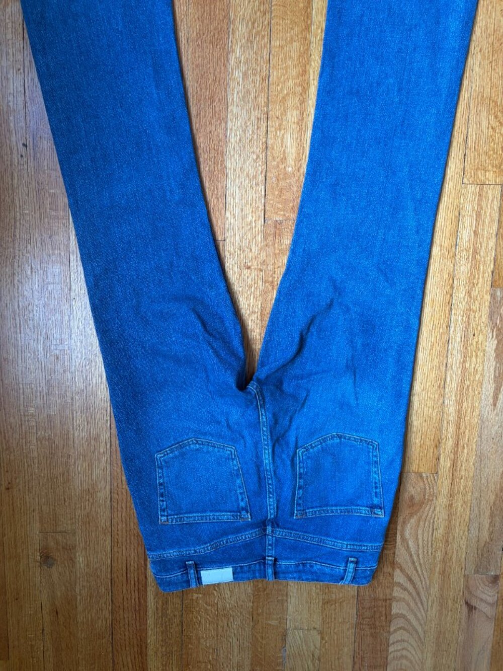 Maje - Passiony High Rise Straight Jeans in Blue - Picture 3 of 4